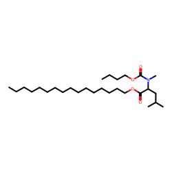 L-Leucine, N-butoxycarbonyl-N-methyl-, hexadecyl ester