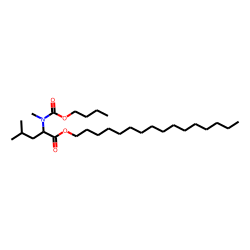 l-Leucine, n-butoxycarbonyl-N-methyl-, hexadecyl ester