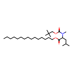 L-Leucine, N-neopentyloxycarbonyl-N-methyl-, pentadecyl ester