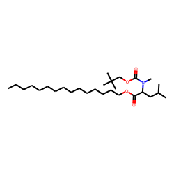 l-Leucine, N-neopentyloxycarbonyl-N-methyl-, pentadecyl ester