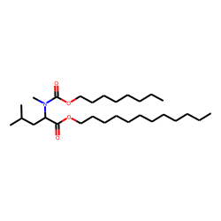 L-Leucine, N-methyl-N-(octyloxycarbonyl)-, dodecyl ester