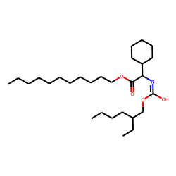 Glycine, 2-cyclohexyl-N-(2-ethylhexyl)oxycarbonyl-, undecyl ester
