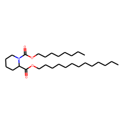 Pipecolic acid, N-octyloxycarbonyl-, tridecyl ester