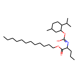 L-Norvaline, N-((1R)-(-)-menthyloxycarbonyl)-, dodecyl ester