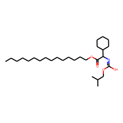 Glycine, 2-cyclohexyl-N-isobutoxycarbonyl-, pentadecyl ester