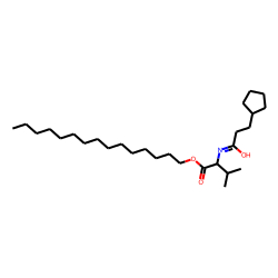 L-Valine, N-(3-cyclopentylpropionyl)-, pentadecyl ester