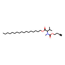 DL-Valine, N-methyl-N-(but-3-yn-1-yloxycarbonyl)-, heptadecyl ester