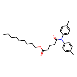 Glutaric acid, monoamide, N,N-di(4-methylphenyl)-, nonyl ester