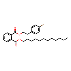 Phthalic acid, 2-(4-bromophenyl)ethyl dodecyl ester