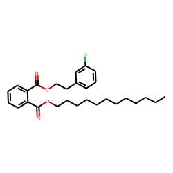 Phthalic acid, 2-(3-chlorophenyl)ethyl dodecyl ester