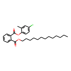Phthalic acid, 4-chloro-2-methylphenyl tridecyl ester