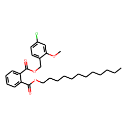 Phthalic acid, 4-chloro-2-methoxybenzyl dodecyl ester