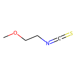 Ethane, 1-isothiocyanato-2-methoxy-