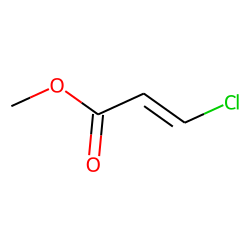 trans Methyl 3-chloro-2-propenoate