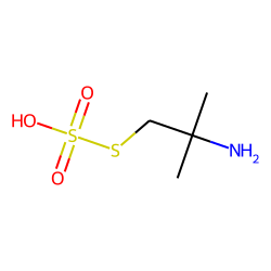 S-propylthiosulfuric acid, 2-amino-2-methyl-
