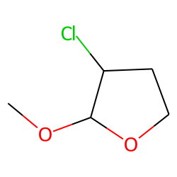 Tetrahydrofuran, 3-chloro-2-methoxy
