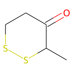 3-methyl-1,2-dithian-4-one