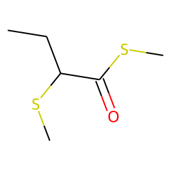 S-methyl-2-methylthiobutanoate