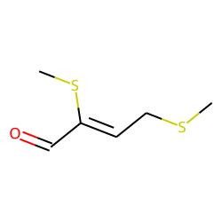2,4-Bis(methylthio)but-2-enal