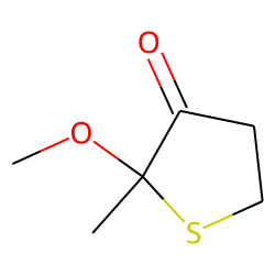 2-methoxy-2-methyl-4,5-dihydro-3(2H)-thiophenone
