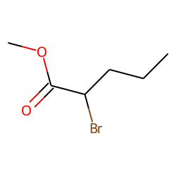 Pentanoic acid, 2-bromo, methyl ester
