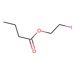Butanoic acid, 2-iodoethyl ester