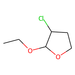Tetrahydrofuran, 3-chloro-2-ethoxy