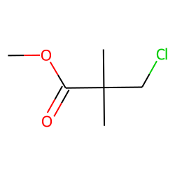 Propanoic acid, 3-chloro-2,2-dimethyl-, methyl ester