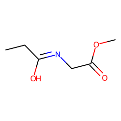 Glycine, N-(1-oxopropyl)-, methyl ester
