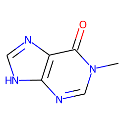 6H-Purin-6-one, 1,7-dihydro-1-methyl-
