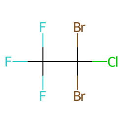 Ethane, 1,1-dibromo-1-chloro-2,2,2-trifluoro-