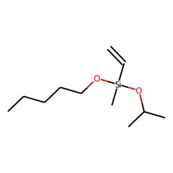 Silane, methylvinyl(pentyloxy)isopropoxy-