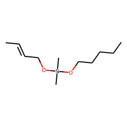 Silane, dimethyl(but-2-enyloxy)pentyloxy-