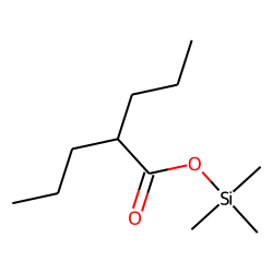 Dipropylacetic acid, trimethylsilyl ester