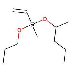 Silane, methylvinyl(pent-2-yloxy)propoxy-