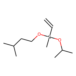 Silane, methylvinyl(3-methylbutoxy)isopropoxy-