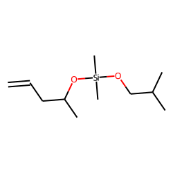 Silane, dimethyl(pent-4-en-2-yloxy)isobutoxy-
