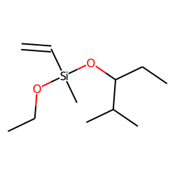 Silane, methylvinyl(2-methylpent-3-yloxy)ethoxy-