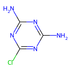 1,3,5-TRIAZINE-2,4-DIAMINE, 6-CHLORO-