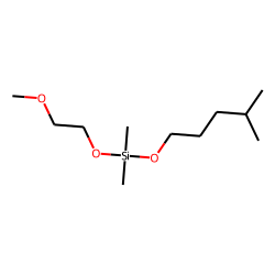 Silane, dimethyl(2-methoxyethoxy)isohexyloxy-