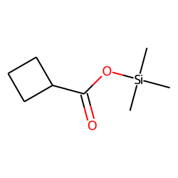 cyclobutanecarboxylic acid, trimethylsilyl ester