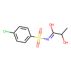 4-Chloro-N-(2-hydroxypropionyl)-benzenesulfonamide