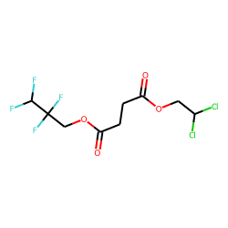 Succinic acid, 2,2,3,3-tetrafluoropropyl 2,2-dichloroethyl ester