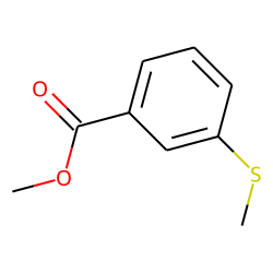 3-CH3S-C6H4-COOCH3
