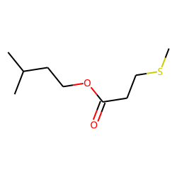 3-methylbutyl 3-(methylthio)propanoate
