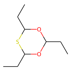 2,4,6-Triethyl-[1,3,5]dioxathiane, stereoisomer 2