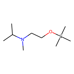 N-Isopropyl-N-methyl aminoethane-2-ol, trimethylsilyl ether