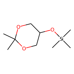 1,3-Dioxane, 2,2-dimethyl-5-trimethylsilyloxy-