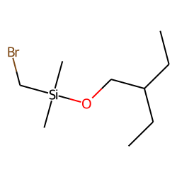 2-Ethyl-1-butanol, bromomethyldimethylsilyl ether
