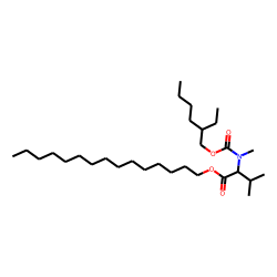 DL-Valine, N-methyl-N-(2-ethylhexyloxycarbonyl)-, pentadecyl ester